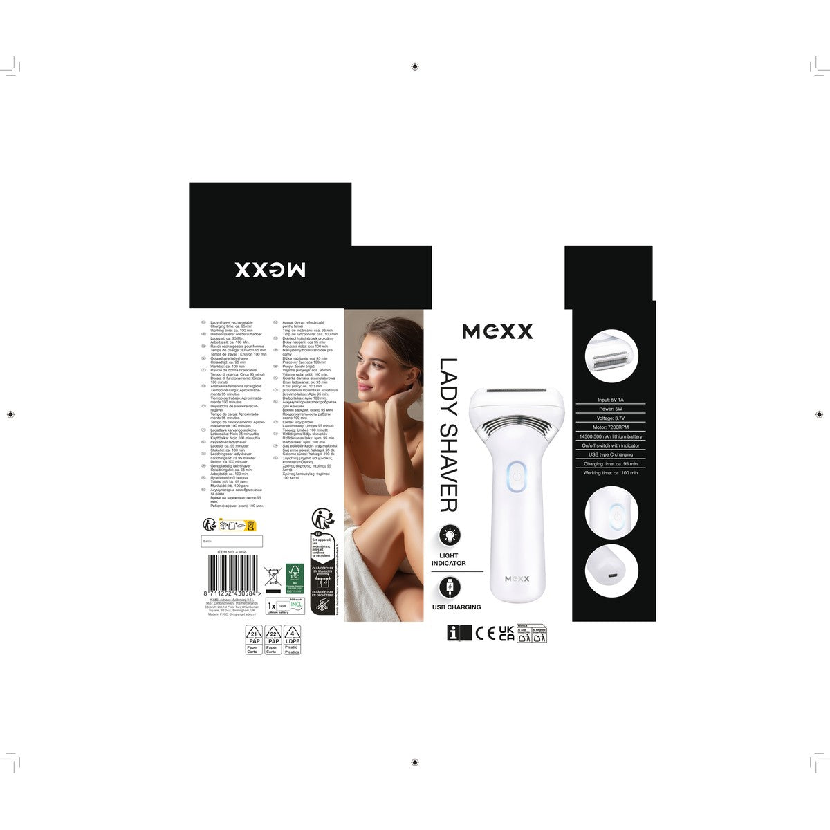 Lady Shaver Rechargeable