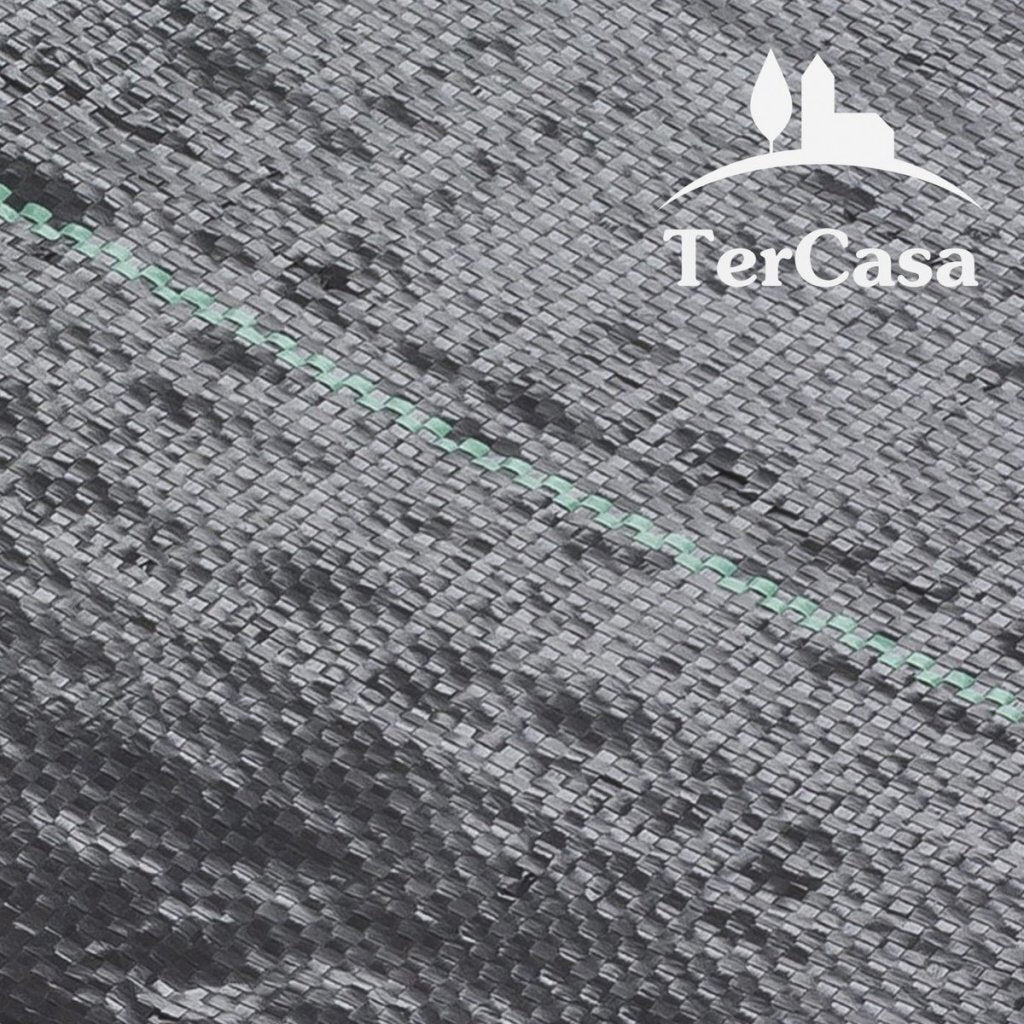 Tercasa Ju-998102 Worteldoek 200X500 Cm 100G/M&Sup2; Zwart