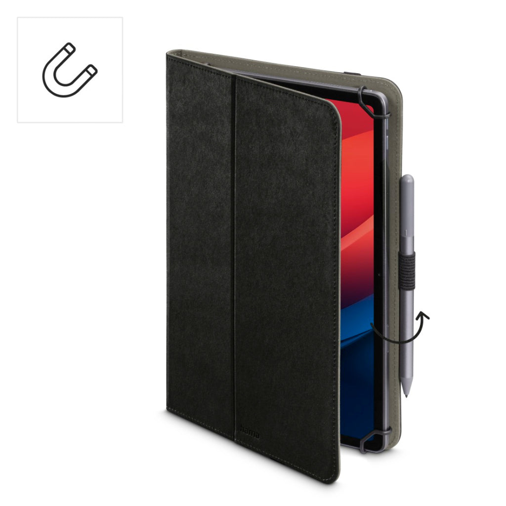 Hama Tablet-Hoes Velvet Voor Tablets 24 - 28 Cm (9,5- 11) Zwart