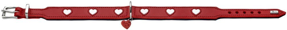 Collier Hunter Love, couleur rouge/noir, taille 50
