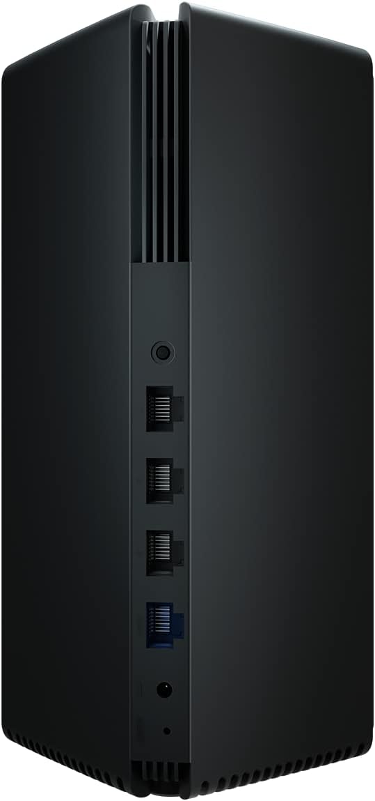 XIAOMI Mesh System AX3000 - Pack de 2 Routeurs Wi-FI 6, Réseau Mesh Haute Vitesse, Couverture Jusqu'à 370m², Double Bande, Noir
