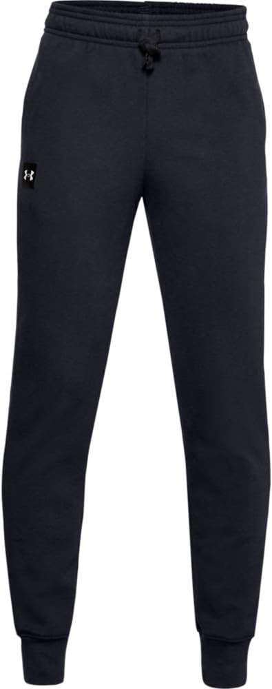 Under Armour Rival Fleece Jogger garçon noir et blanc taille YSM