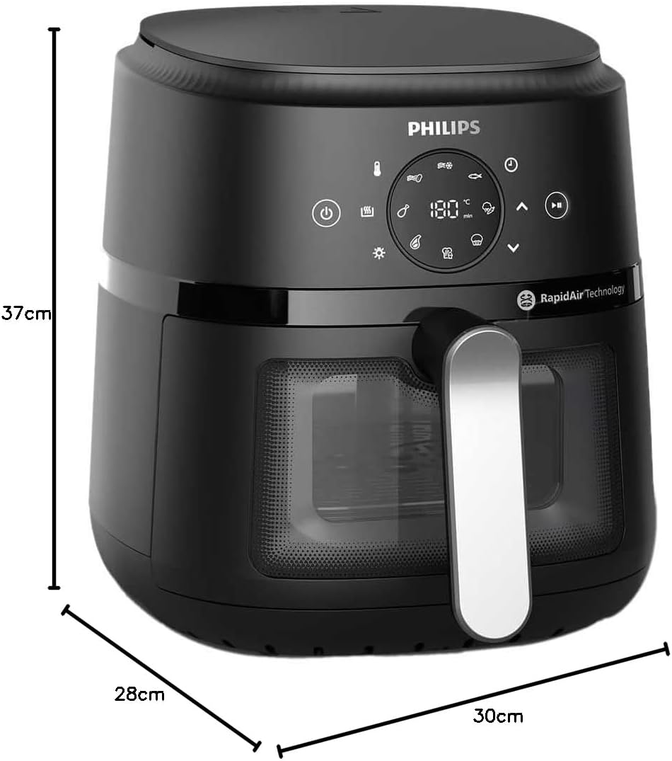 Philips Airfryer NA221 00 4,2L 1500W black Schwarz (NA221/00