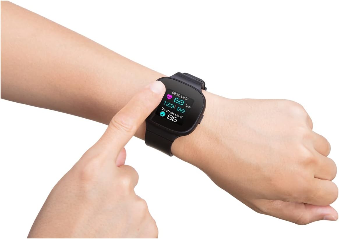 ASUS VivoWatch BP (HC-A04) - Capteurs ECG et PPG - Suivi des données de santé en Temps réel, Application HealthConnect - Gestion Facile de la santé,Conseils de santé personnalisés, autonomie 28 Jours