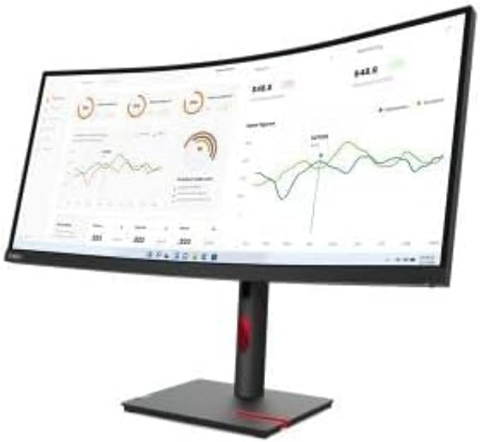 Lenovo ThinkVision T34w-30 Écran LED 34″ WQHD Noir