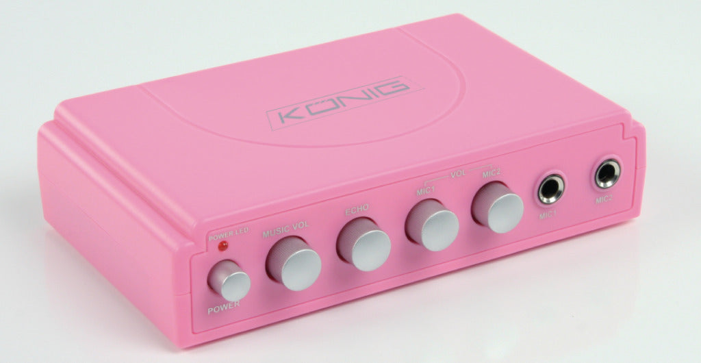 KÖNig König Hav-Km11P Karaoke Mixer Roze