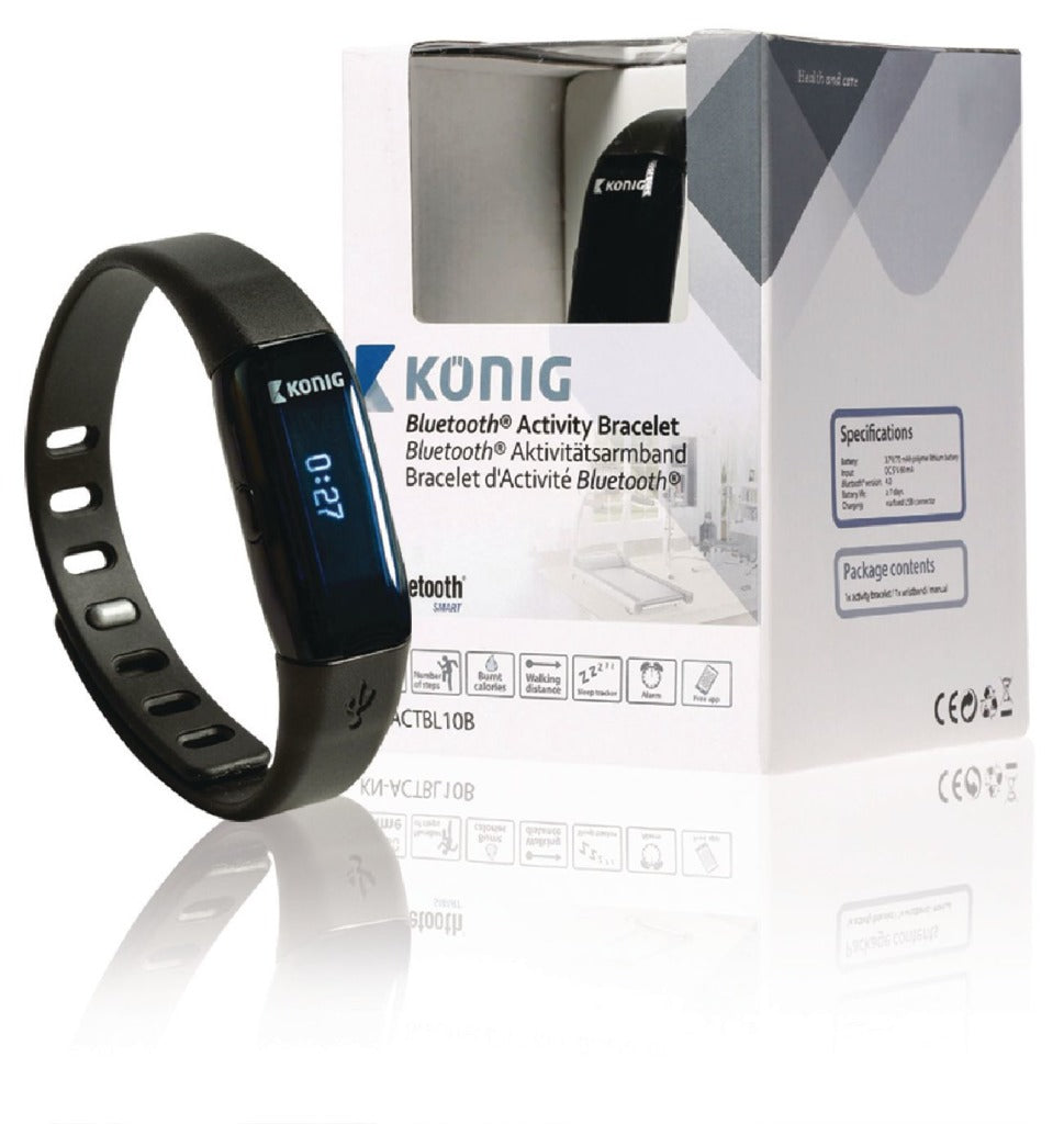 KÖNig König Kn-Actbl10B Bluetooth Sportarmband