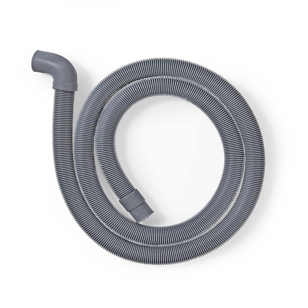 Nedis Waoh2219Shp20 Afvoerslang 22 Mm Gehoekt - 19 Mm Recht 0,5 Bar 60 &Deg;C 2,00 M