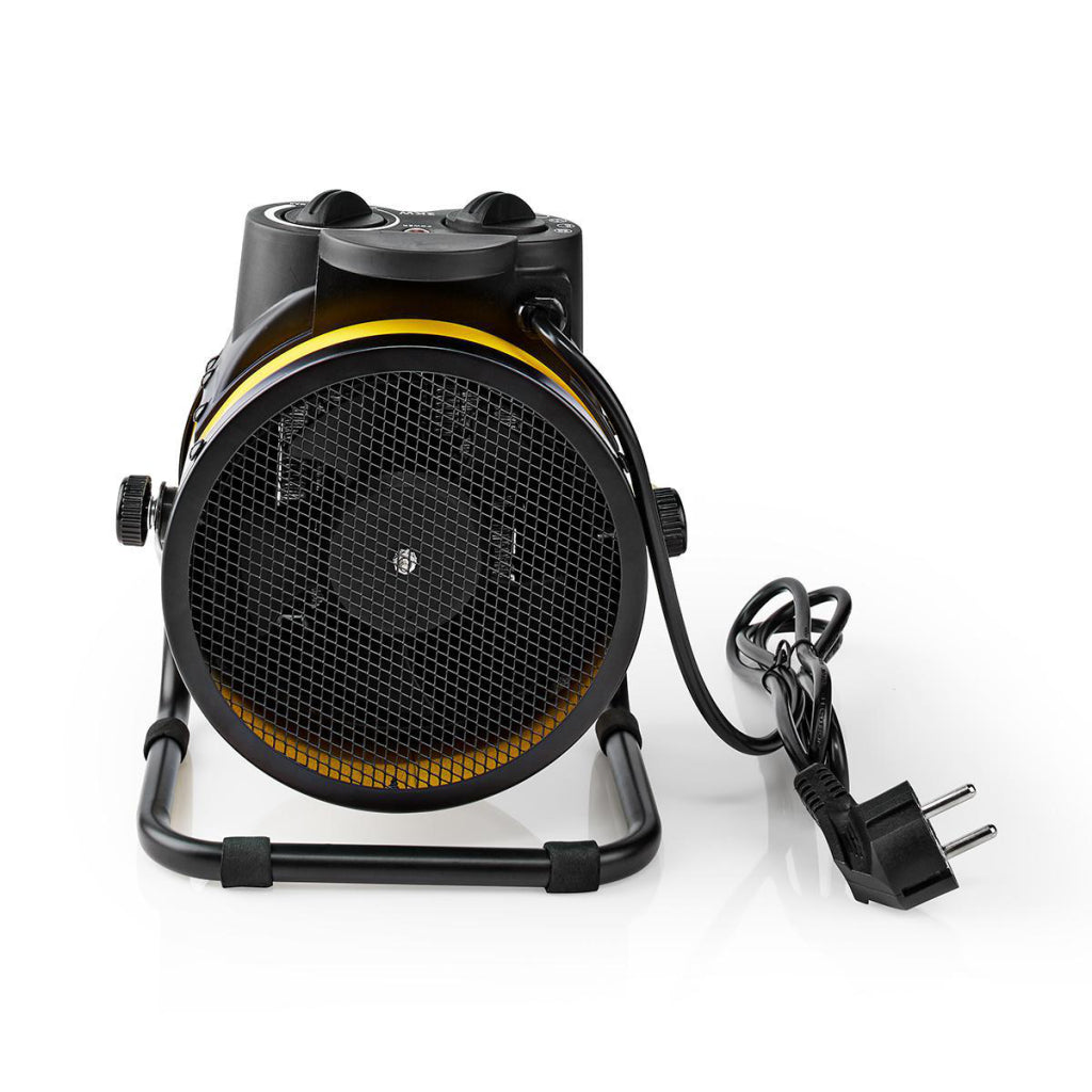 Nedis Htif20Fyw IndustriËLe Keramische Ventilatorkachel Thermostaat 3 Standen 2000 W Geel