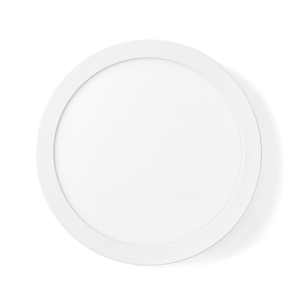 Nedis Wifilaw20Wt Wi-Fi Smart Plafondlamp Rond Ø 30 Cm Warm Tot Koel Wit 1200 Lm 18 W Slank Design Aluminium
