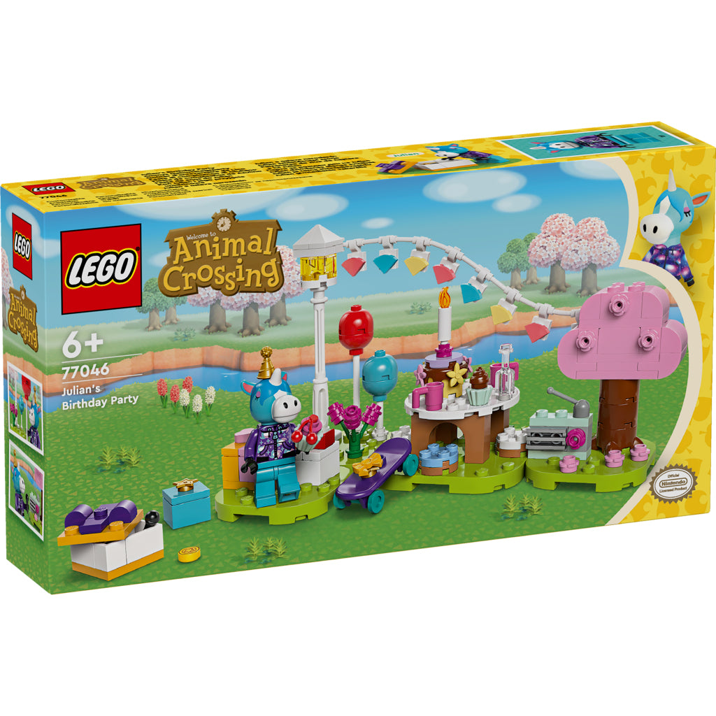 Lego Animal Crossing 77046 Julian'S Birthday Party