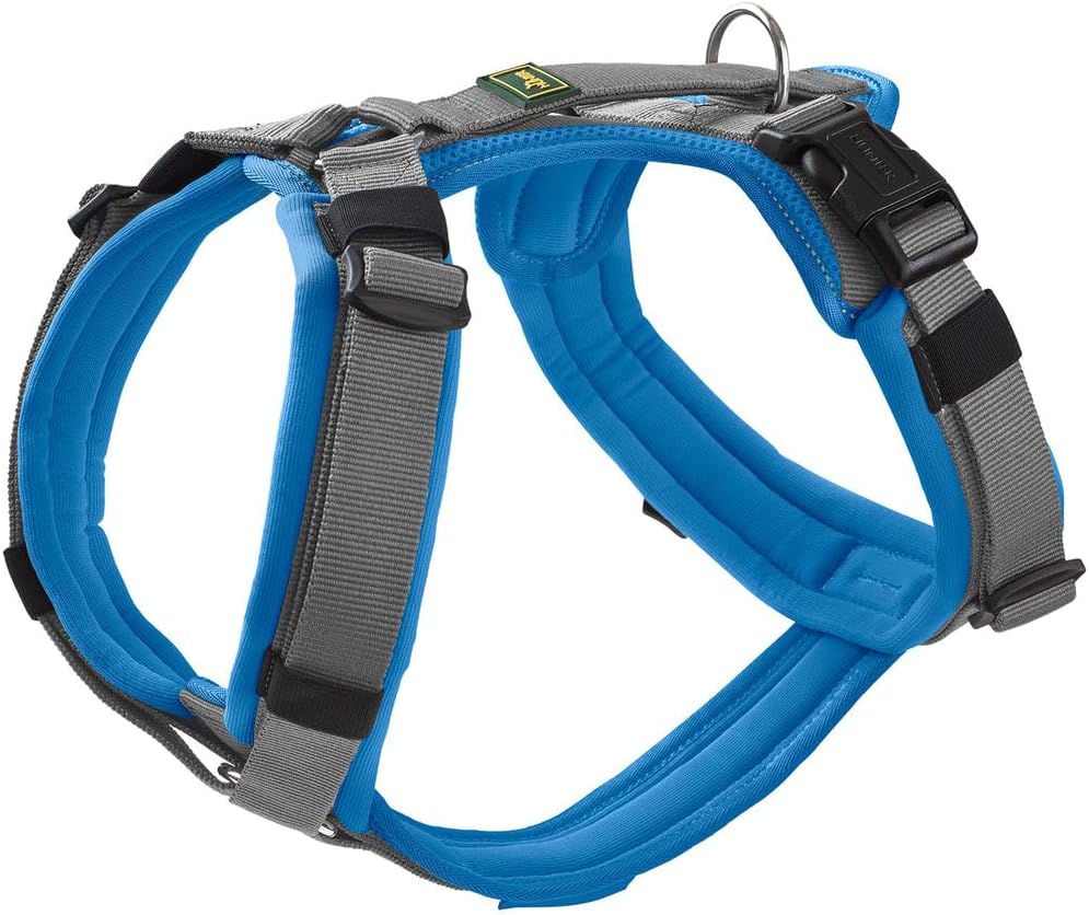HUNTER Maldon – Harnais bleu/gris M-L