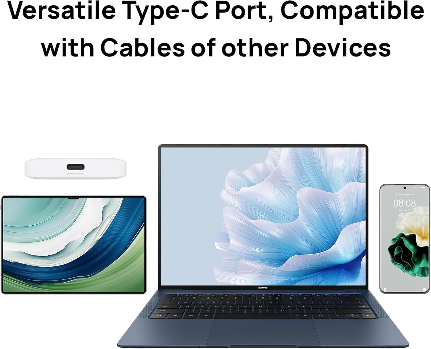 Huawei E5586-326 Hotspot Wi-FI Mobile 4G jusqu'à 16 appareils 195 Mbit/s MIMO Blanc