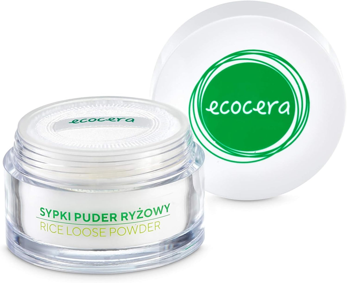 Ecocera Face Rice Powder Full Size – Poudre de riz pour le visage 15 g