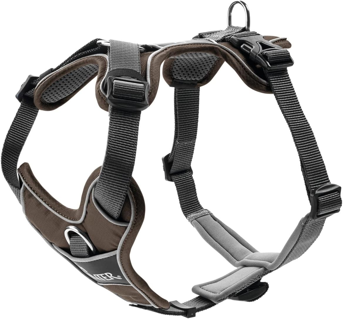 Hunter Harnais pour Chien Marron/Gris 72-100 cm