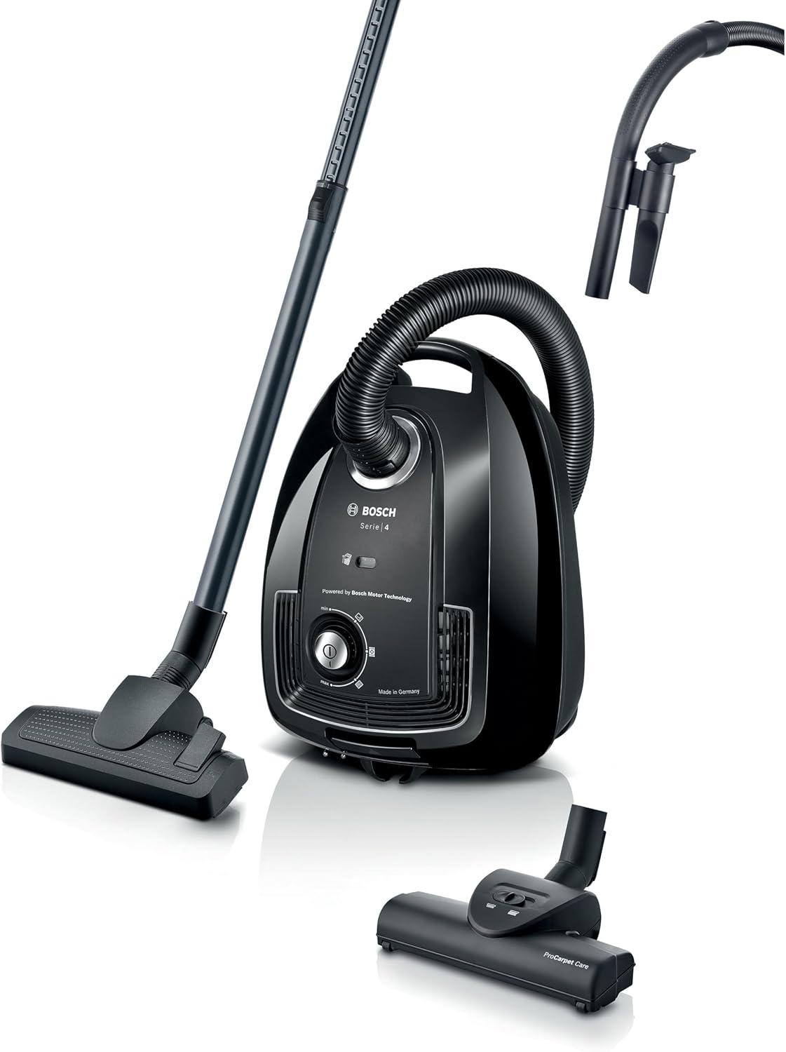 Bosch Hausgeräte BHZUKYD Buse pour clavier et tiroir, noir, 850 W, 4 litres, 79 décibels