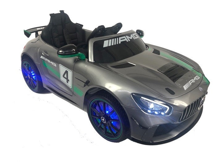 Véhicule À Batterie Mercedes-Benz Gt4 Amg Avec Écran Mp4 Et Bien Plus Encore !