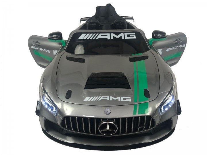 Véhicule À Batterie Mercedes-Benz Gt4 Amg Avec Écran Mp4 Et Bien Plus Encore !