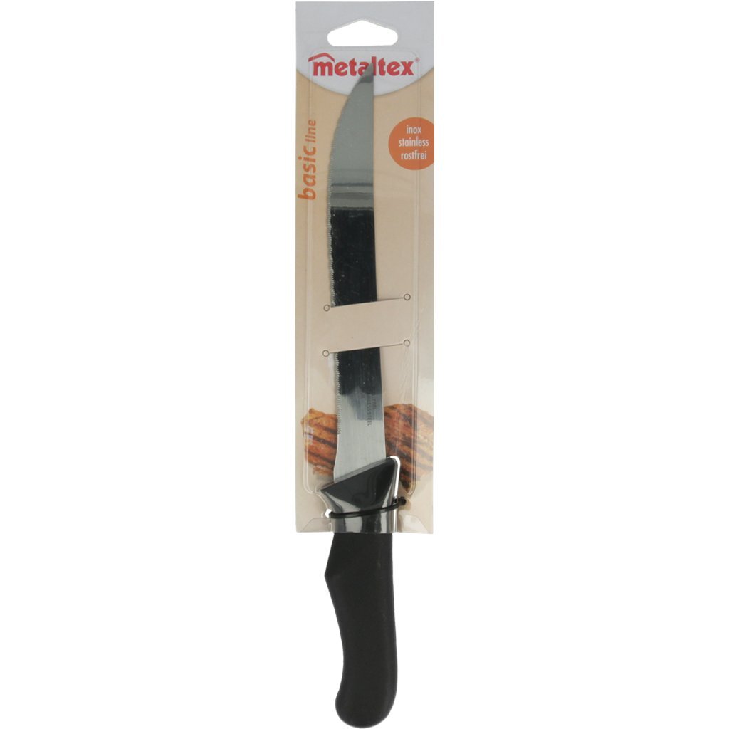 Metaltex Line Fileermes 31 Cm Zwart/Rvs