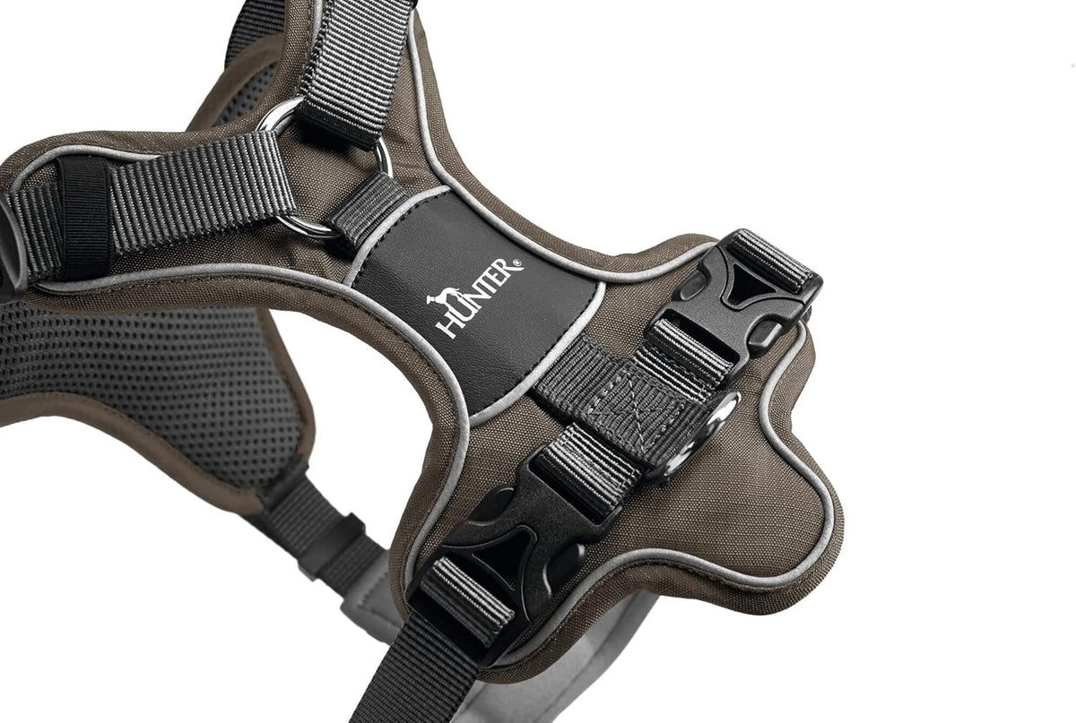 Hunter Harnais pour Chien Marron/Gris 72-100 cm