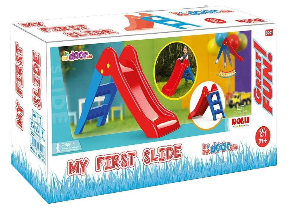 Dolu Glijbaan 70X111X47Cm Blauw/Rood