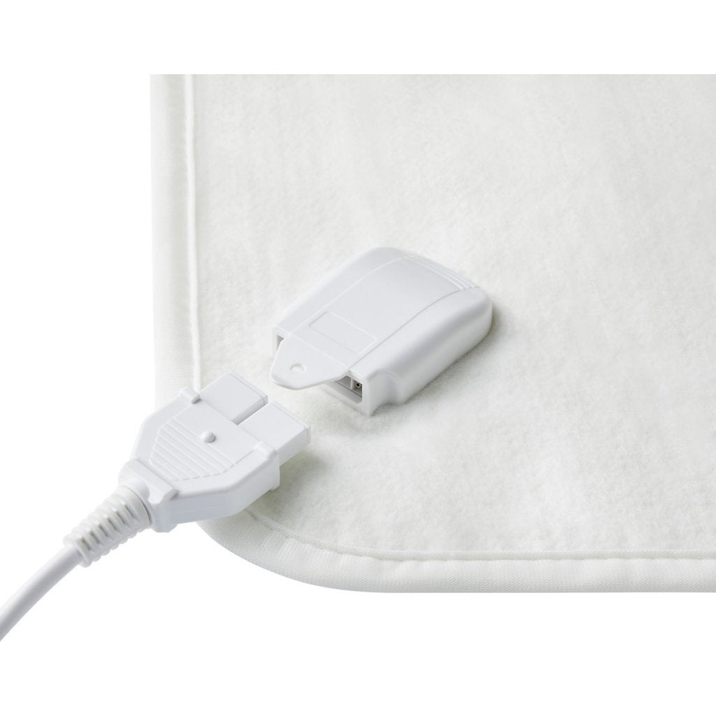 Tomado Teb1510W Elektrische Deken 150X80 Cm Wit/Fleece