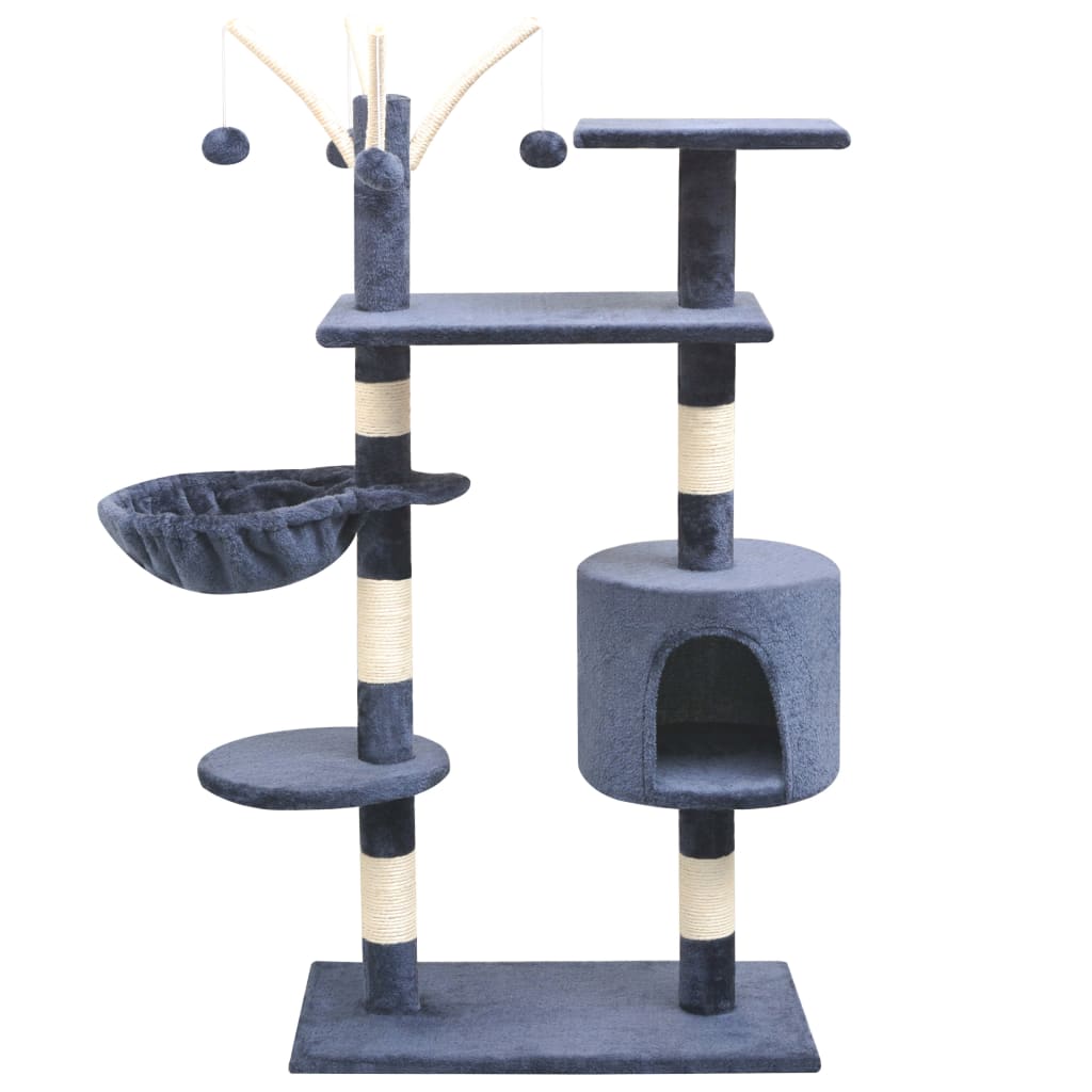 Arbre À Chat Avec Griffoirs En Sisal 125 Cm