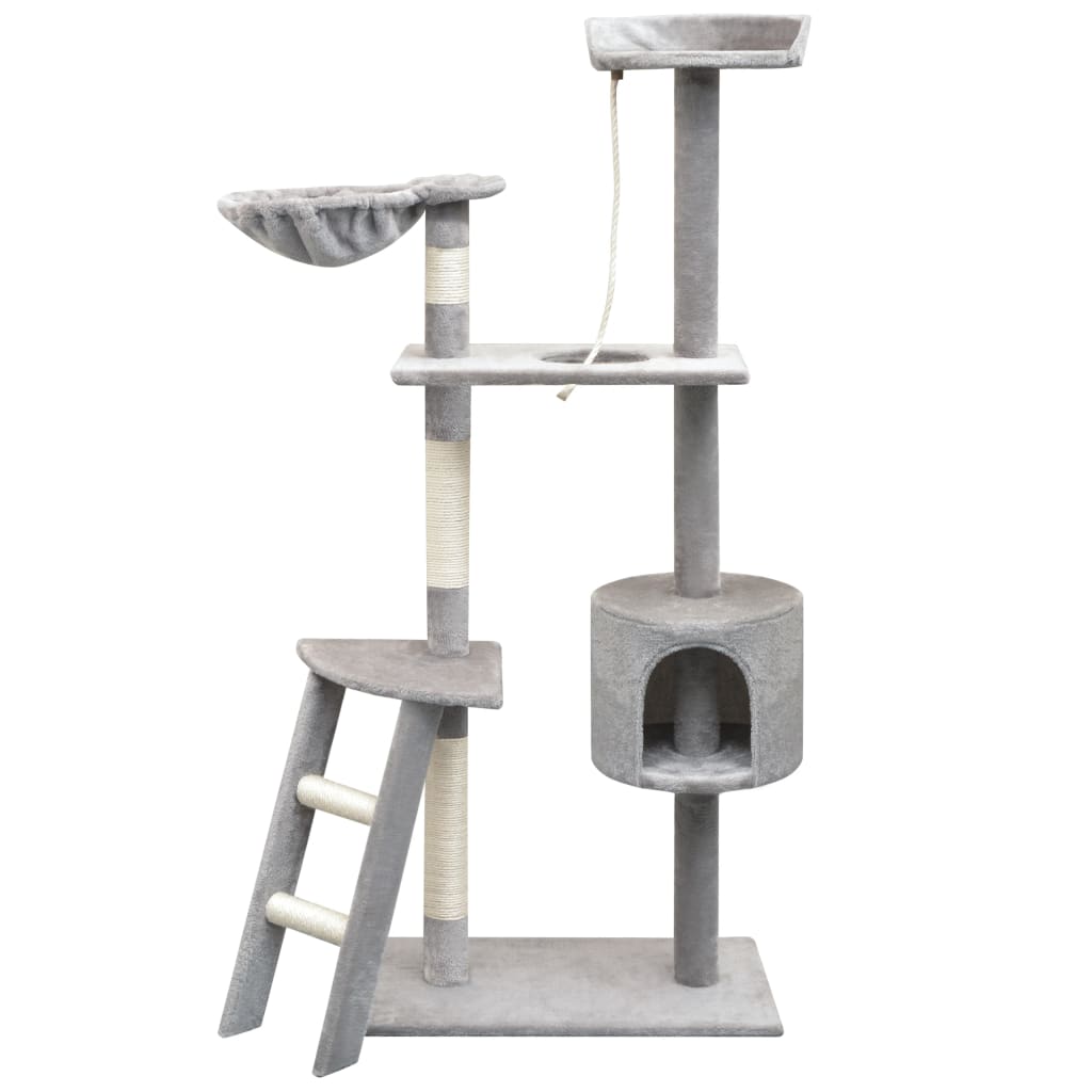 Arbre À Chat Avec Griffoirs En Sisal 125 Cm
