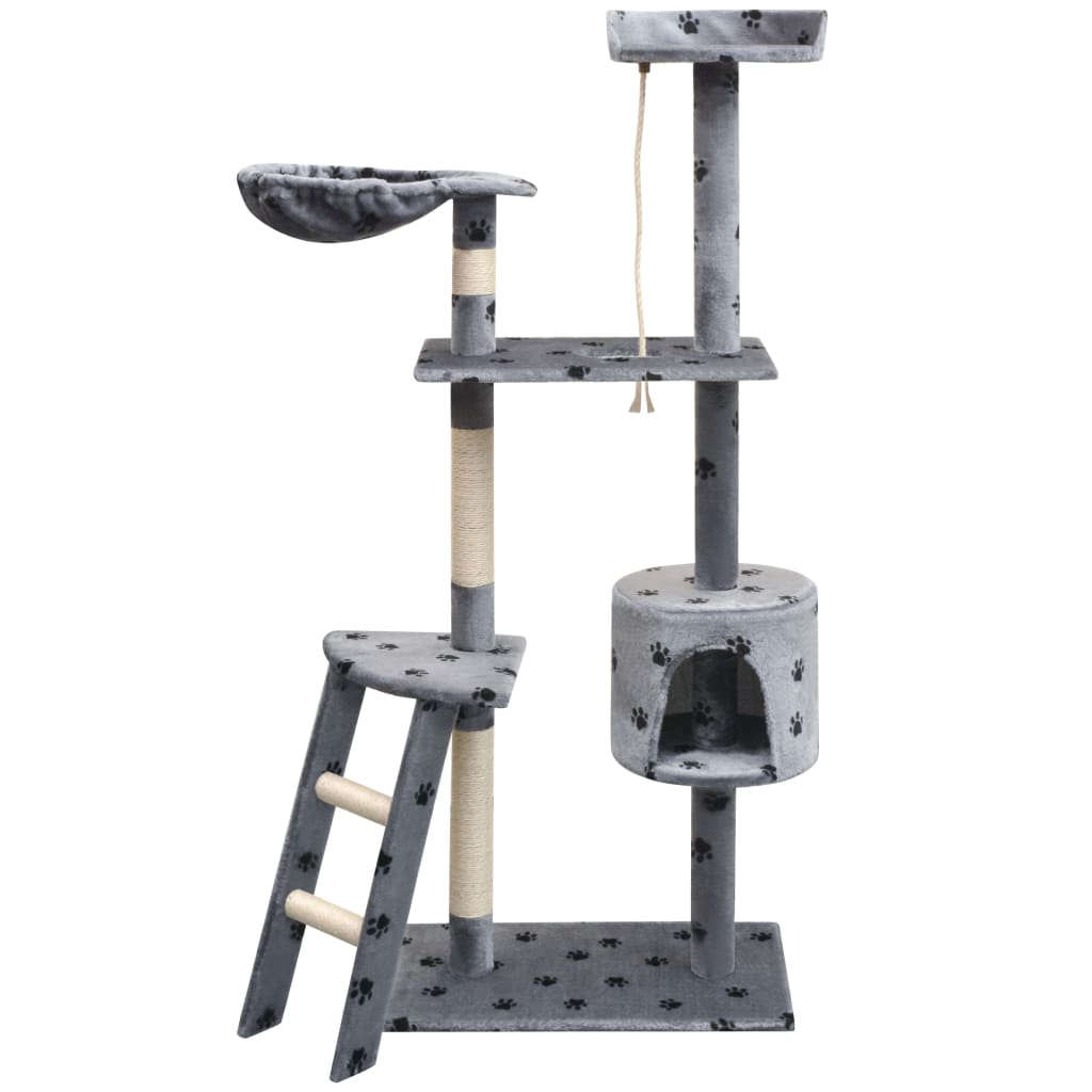 Arbre À Chat Avec Griffoirs En Sisal 125 Cm