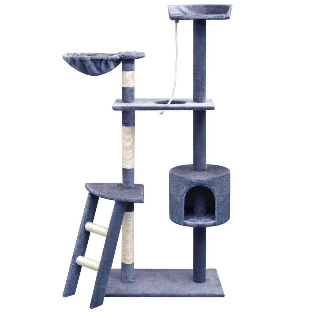 Arbre À Chat Avec Griffoirs En Sisal 125 Cm