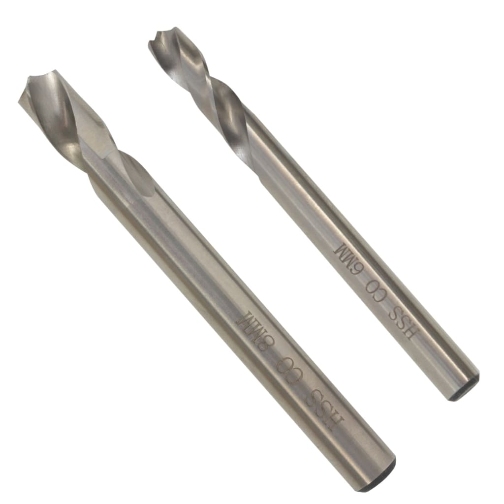 Ensemble De Mèches Soudage Par Points 6/8 Mm 2 Pcs Acier Rapide