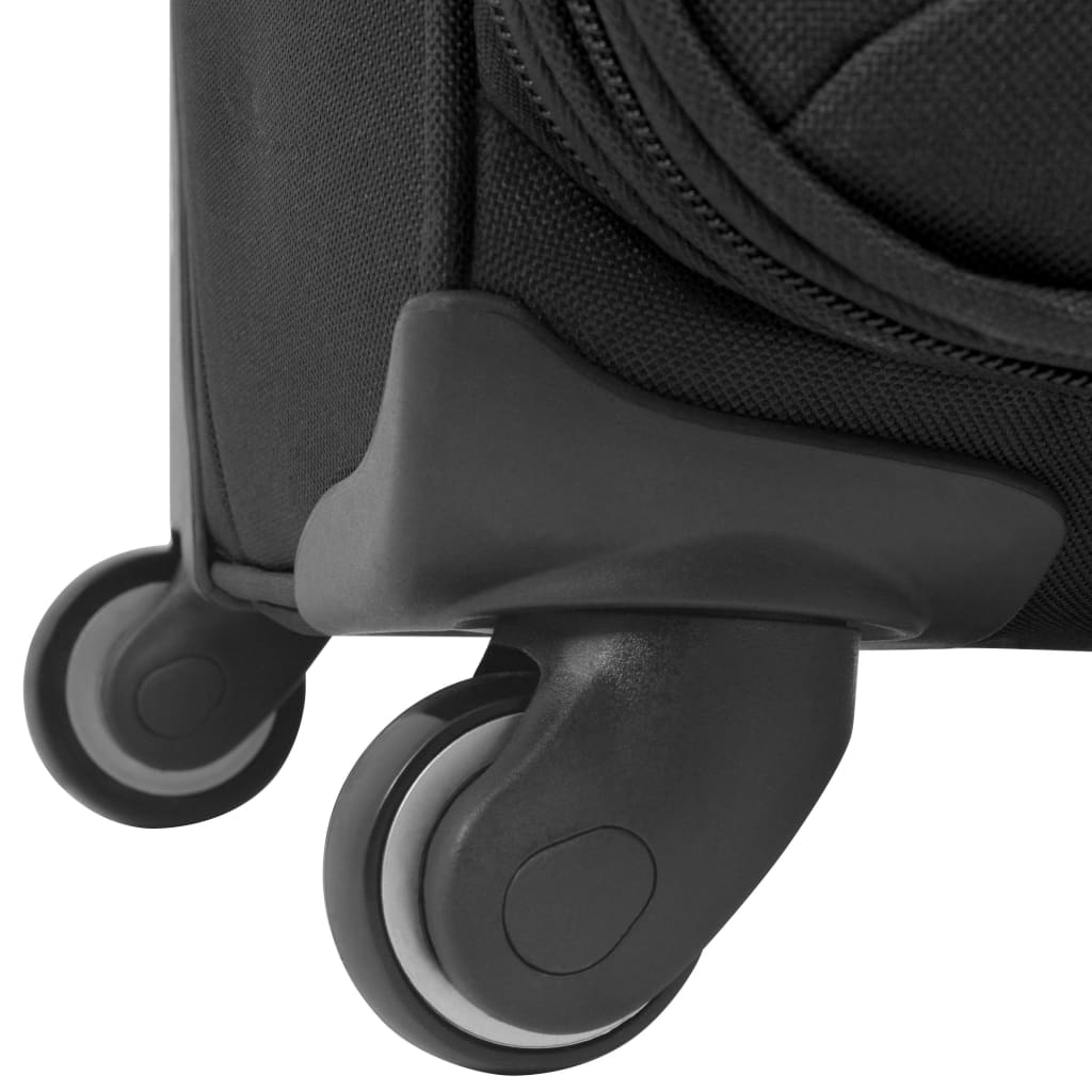 Ensemble De Valises Souples 3 Pcs