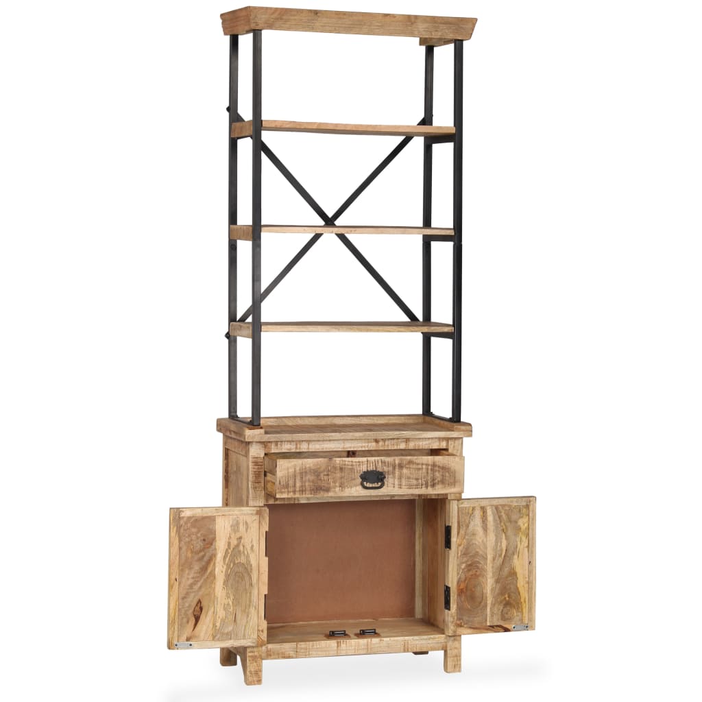 Buffet Avec Étagères En 65X30X180 Cm