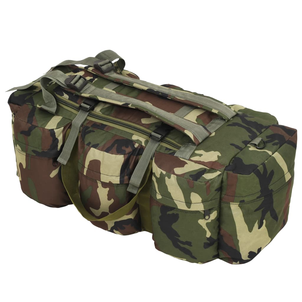 Sac De Sport Style Militaire 3-En-1 45 L
