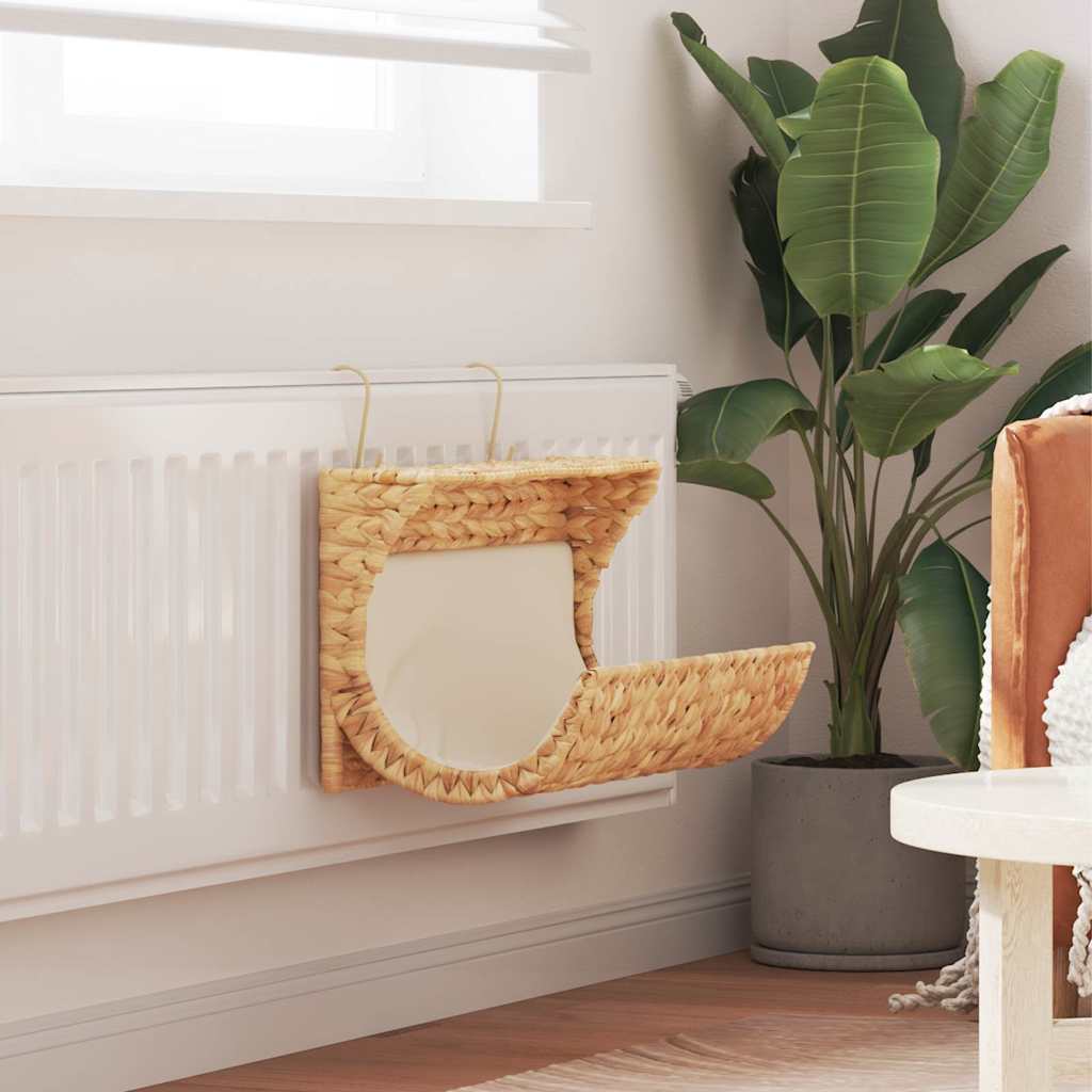 Lit Pour Chats Avec Coussin Jacinthe D'eau 37 X 20 X 20 Cm