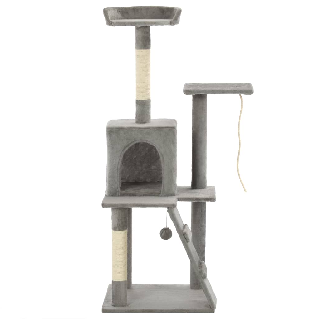 Arbre À Chat Avec Griffoirs En Sisal 120 Cm