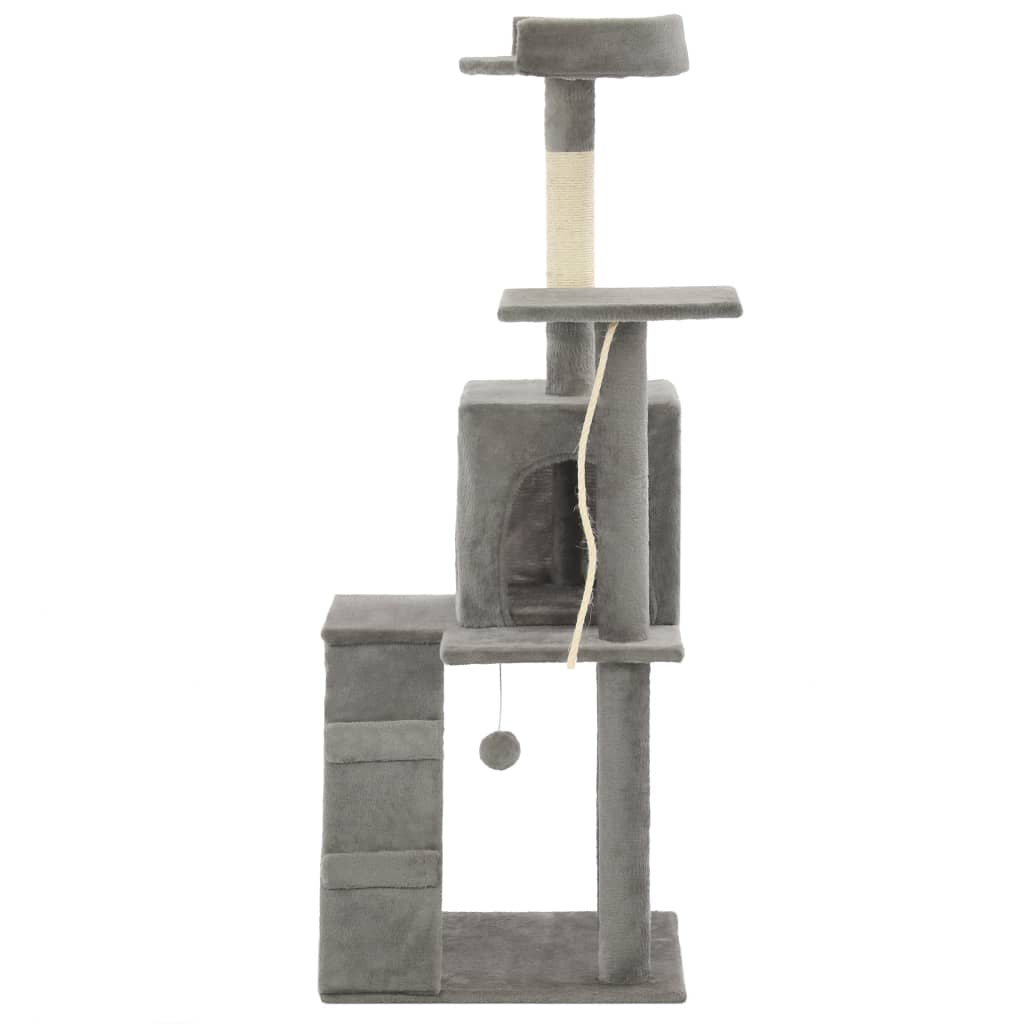 Arbre À Chat Avec Griffoirs En Sisal 120 Cm