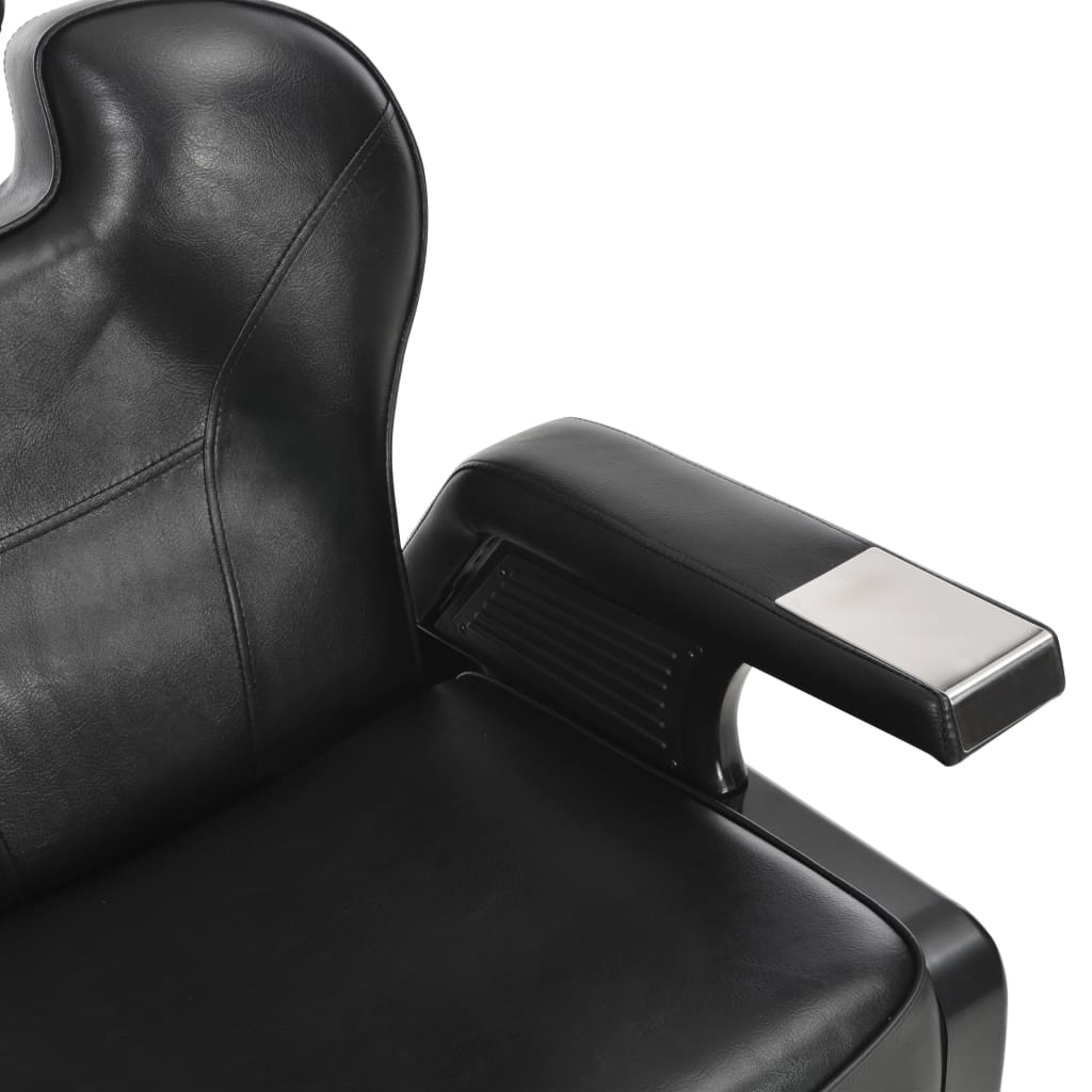 Chaise De Barbier Noir 72X68X98 Cm Similicuir