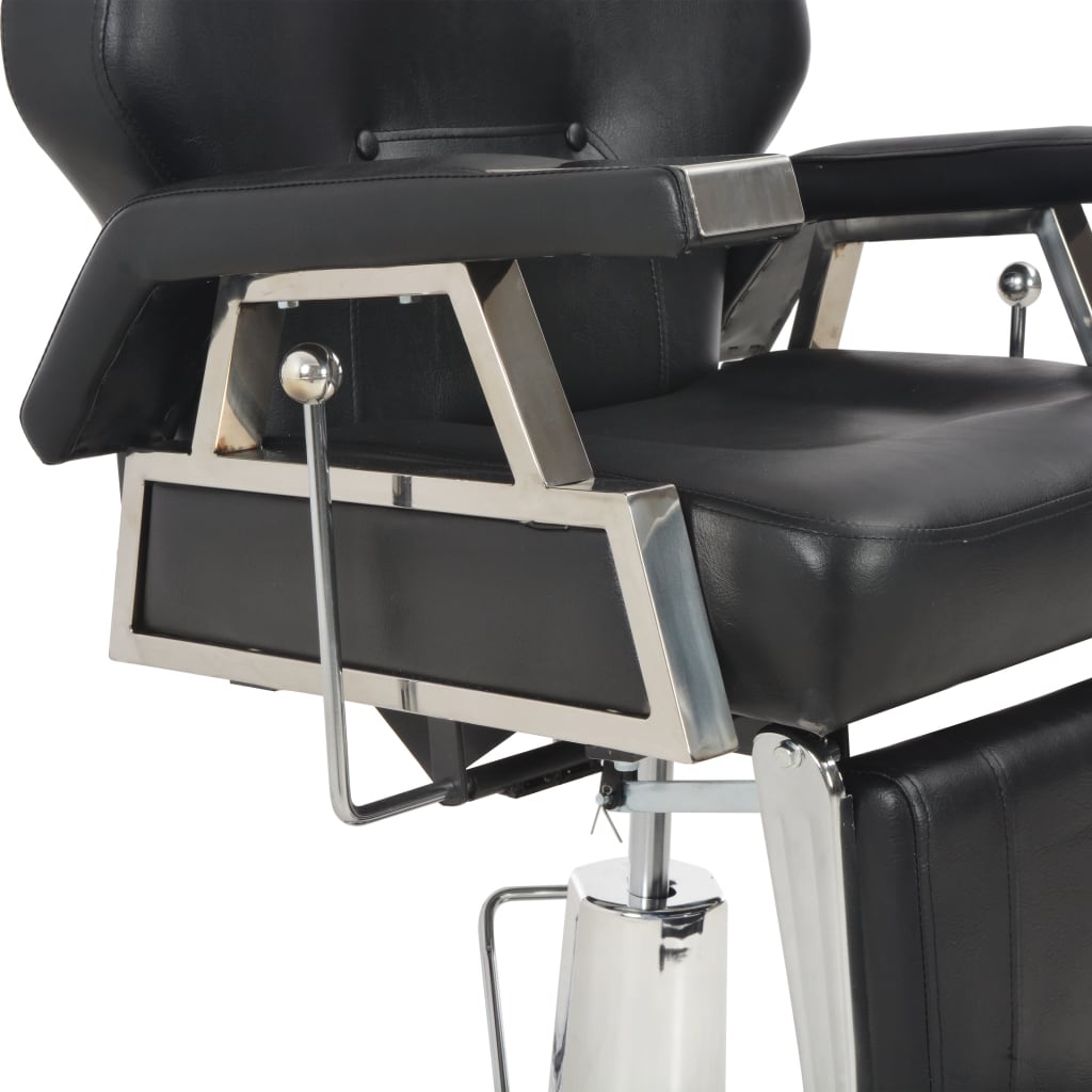 Chaise De Barbier Noir 72X68X98 Cm Similicuir