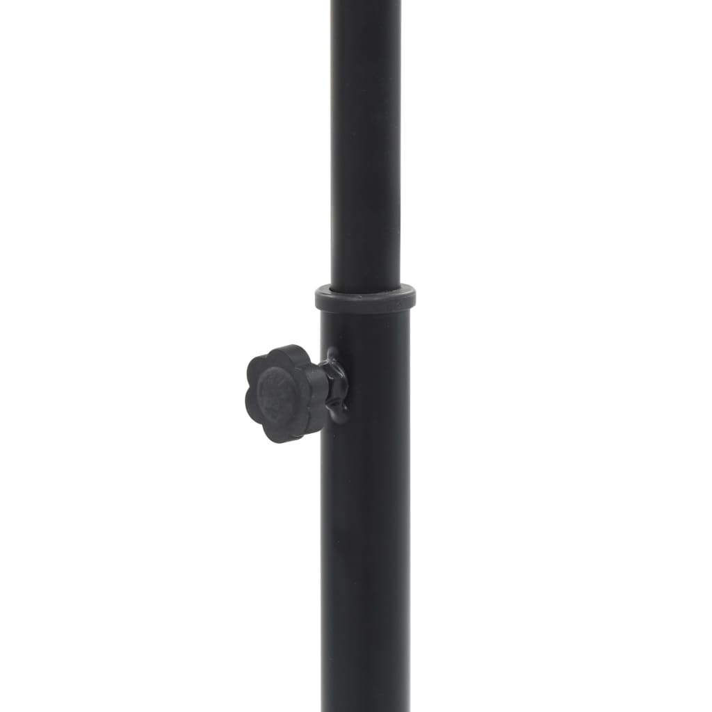 Support De Guitare Noir Acier
