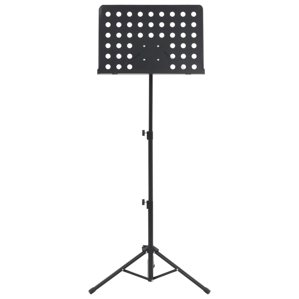 Support De Livre De Musique Noir Acier