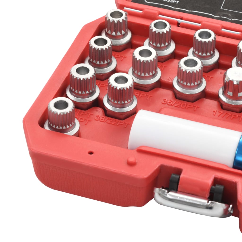 Jeu De Douilles De Verrouillage De Jante 21 Pcs Pour Bmw