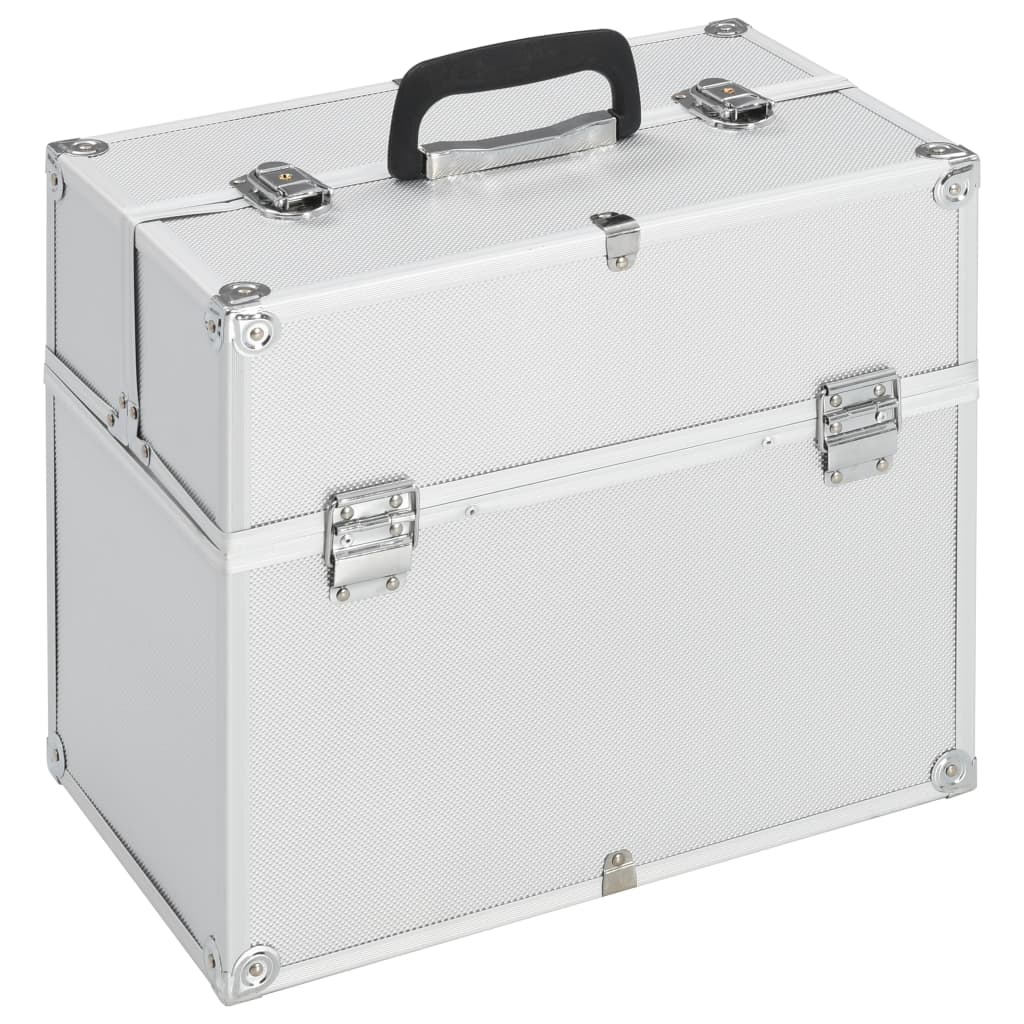Mallette À Maquillage 38X23X34 Cm É Aluminium