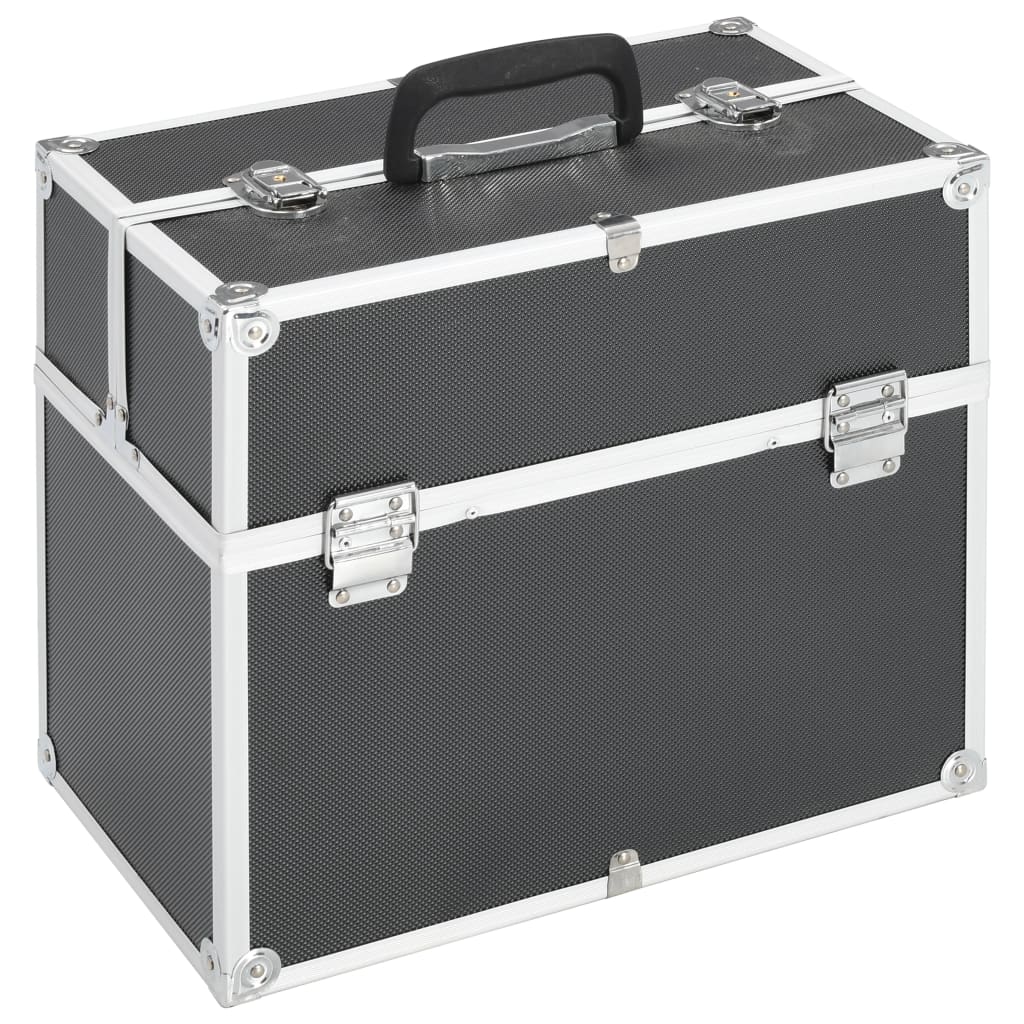 Mallette À Maquillage 38X23X34 Cm É Aluminium
