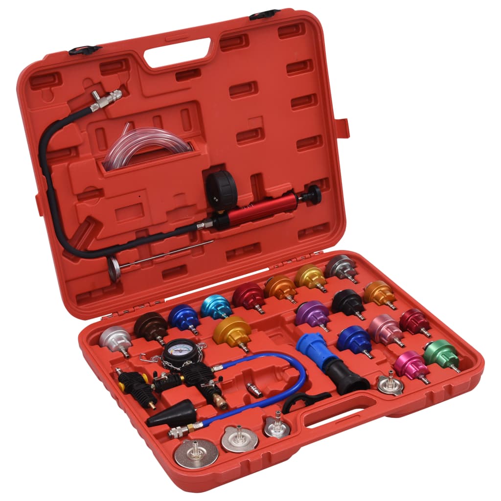Testeur De Pression Pour Refroidissement Et Bouchon 28 Pcs