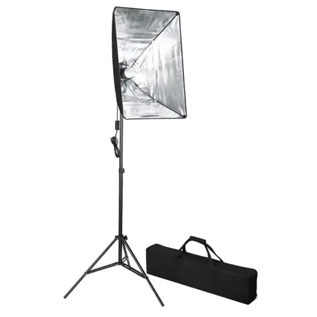 Lampe De Photo Studio Avec Diffuseur Softbox 60 X 40 Cm