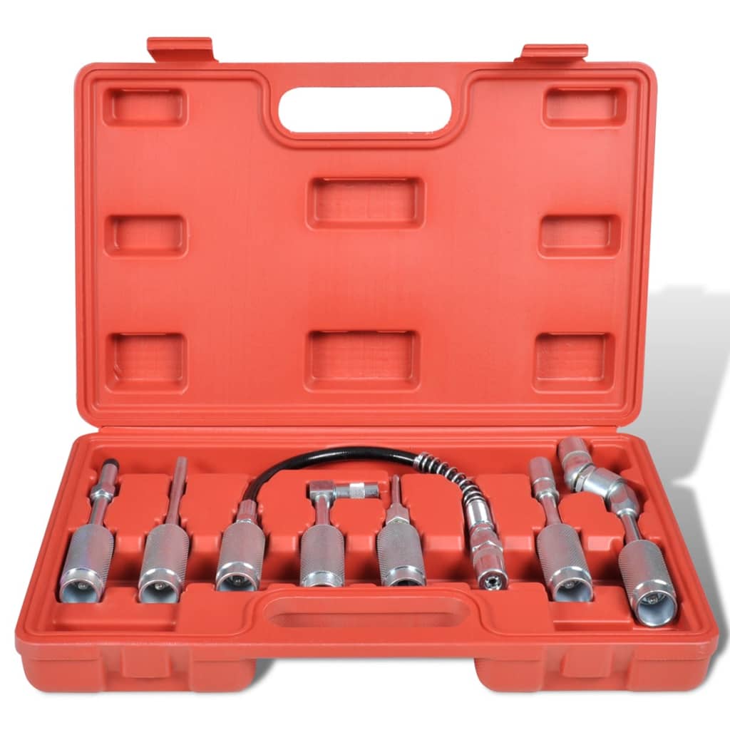 Kit D’adapteur Pour Pistolet À Graisse 7 Pièces