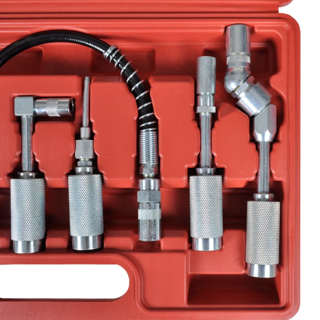 Kit D’adapteur Pour Pistolet À Graisse 7 Pièces