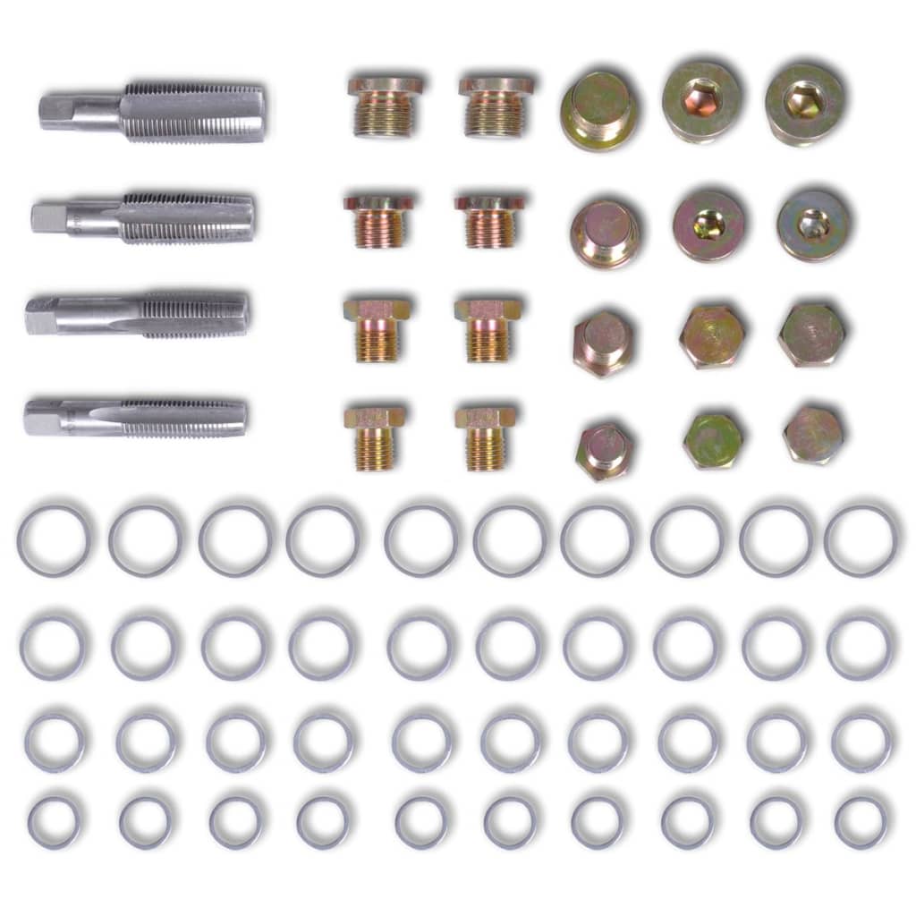 Kit De Réparation De Bouchon De Vidange D'huile 64 Pcs
