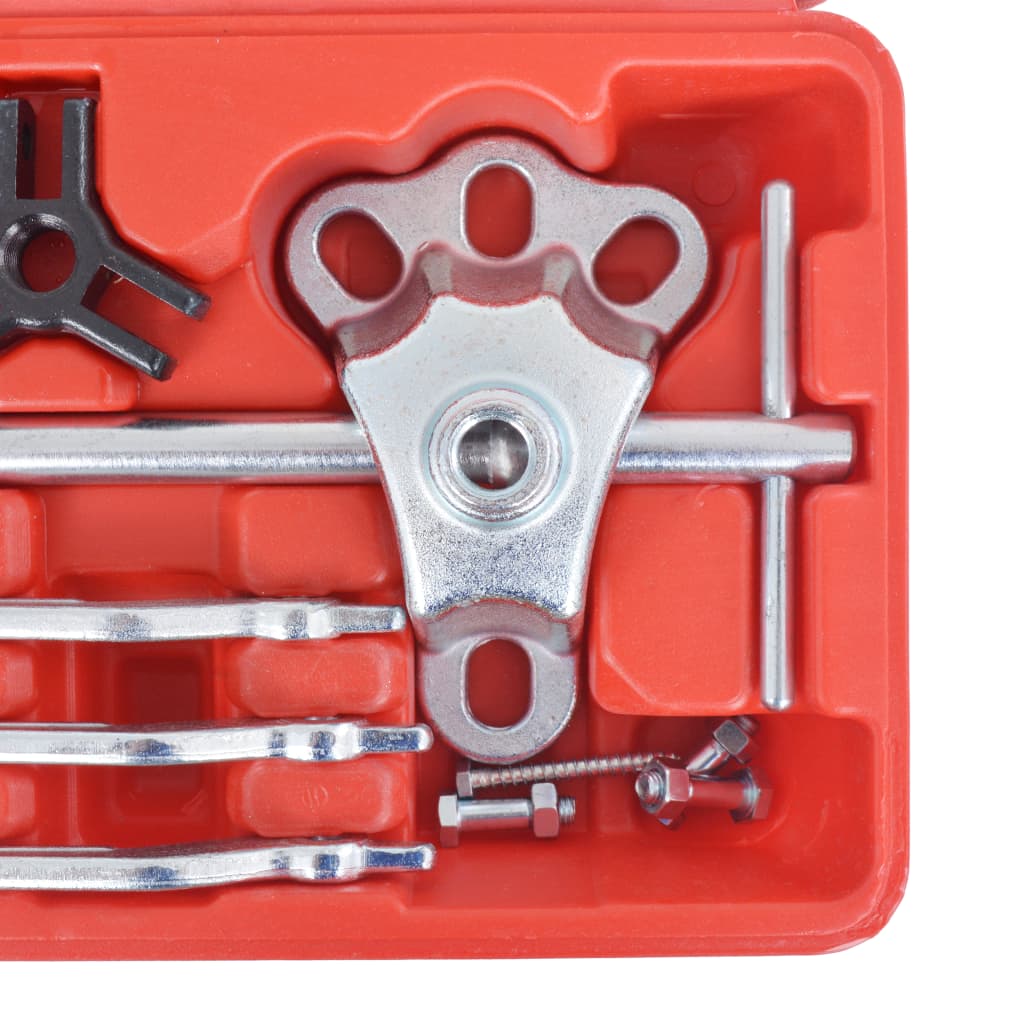 Outils De Voiture Coulissants À 9 Voies 17 Pcs